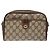 Borsa Gucci GG Supreme Web Sherry Line in PVC beige e oro 116 02 089 Auth 136796 D'oro - vista 13
