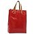 LOUIS VUITTON Monogram Vernis Reade MM Borsa a Mano Rossa M91086 LV Auth 139473 Rosso