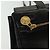 Borsa a Spalla Gianni Versace in Pelle Nera e Oro Auth bs28537 Nero D'oro - vista 18