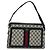 Borsa a Spalla Gucci GG Supreme Sherry Line PVC Blu Navy Oro 904 02 013 Auth 138634 D'oro - vista 13