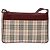 Burberry Borsa a Spalla Nova Check in Tela Beige Argento Autentica th6249 - vista 13
