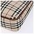Burberry Borsa a Spalla Nova Check in Tela Beige Argento Autentica th6249 - vista 14