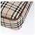 Burberry Borsa a Spalla Nova Check in Tela Beige Argento Autentica th6249 - vista 15