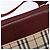 Burberry Borsa a Spalla Nova Check in Tela Beige Argento Autentica th6249 - vista 17