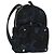 Zaino Valentino in nylon e pelle blu navy argento Auth bs28757