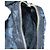Zaino Valentino in nylon e pelle blu navy argento Auth bs28757 - vista 23