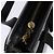 Borsa a Spalla Vala in Pelle Nera e Oro Salvatore Ferragamo Auth bs28484 Nero D'oro - vista 10
