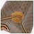 Gucci Borsa a Spalla Micro GG Supreme PVC Beige Oro Auth bs28631 D'oro - vista 16