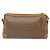 Gucci Borsa a Spalla Micro GG Supreme PVC Beige Oro Auth bs28631 D'oro - vista 2