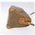 Gucci Borsa a Spalla Micro GG Supreme PVC Beige Oro Auth bs28631 D'oro - vista 3