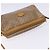 Gucci Borsa a Spalla Micro GG Supreme PVC Beige Oro Auth bs28631 D'oro - vista 6