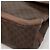Céline Borsa a mano in tela Macadam CELINE in pelle PVC marrone oro Auth 135077 D'oro - vista 14