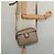 Céline Borsa a Spalla in Tela Macadam CELINE Beige Auth 138274 - vista 22