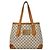 LOUIS VUITTON Borsa Tote Hampstead MM Damier Azur N51206 Auth LV 135893 - vista 2