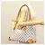 LOUIS VUITTON Borsa Tote Hampstead MM Damier Azur N51206 Auth LV 135893 - vista 22