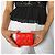 Timeless Chanel Classic Single Flap Small Caviar Leather Matelassè Folding Wallet Red - view 3