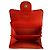 Timeless Chanel Classic Single Flap Small Caviar Leather Matelassè Folding Wallet Red - view 7