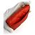 Timeless Chanel Classic Single Flap Small Caviar Leather Matelassè Folding Wallet Red - view 8