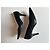 Scarpins Stuart Weitzman em couro azul marinho - vista 2
