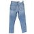 Jeans Slim-Fit de Cintura Alta Re/Done en Denim de Algodón Azul Azul claro - vista 2
