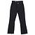 Céline Jeans de perna reta em denim preto da Celine