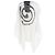 Issey Miyake Printed Cape in White Polyester - view 3