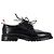 Brogues Longwing Classici Thom Browne in Pelle Nera Nero