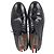 Brogues Longwing Classici Thom Browne in Pelle Nera Nero - vista 3