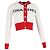 Timeless Weißer Baumwoll-Cardigan mit dem ikonischen CC-Logo von Chanel 2019
