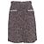 Gonna Mini Jiberty in Tweed Multicolore in Cotone Maje