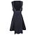 Comme Des Garcons Vestido Pinafore Comme Des Garçons en Poliéster Azul Marino