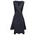 Comme Des Garcons Vestido Pinafore Comme Des Garçons en Poliéster Azul Marino - vista 3