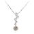 Autre Marque Collana di diamanti Kashikey PT900 PT850 Argento