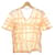 Camiseta de algodón Hermès S Beige Naranja  - vista 1