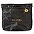 Borsa a mano Chanel 22 piccola in pelle nera Nero