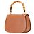 Gucci Brown Small Grained Calfskin Bamboo Night - vista 2