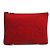 Hermès Neoban MM perforierte Tasche mit geprägtem Oktopus Rot - Ansicht 2