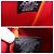 Hermès Neoban MM perforierte Tasche mit geprägtem Oktopus Rot - Ansicht 5