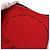 Hermès Neoban MM perforierte Tasche mit geprägtem Oktopus Rot - Ansicht 6