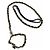 Chanel 06P Chain Coco Mark Dog Leash and Collar Set Black Golden - view 2