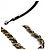 Chanel 06P Chain Coco Mark Dog Leash and Collar Set Black Golden - view 7