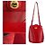 Borsa a spalla Cluny in pelle Epi Louis Vuitton Rosso - vista 3