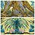 Chal grande de algodón Hermès con estampado Jungle Love Multicolor Verde Amarillo - vista 6