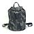 Mochila Saffiano camuflada con logo triangular de Prada