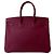 Borsa Hermès Birkin 35 in pelle Epsom Porpora - vista 3
