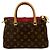 Borsa a mano in pelle Monogram Pallas BB di Louis Vuitton Marrone Rosso - vista 3