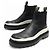 STIVALI CHELSEA DIOR X SACAI EXPLORER 42 CUOIO NERO