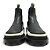 STIVALI CHELSEA DIOR X SACAI EXPLORER 42 CUOIO NERO - vista 4