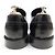 Monceau MOCASSINI LOUIS VUITTON BI-BUCLÉ 9.5 43.5 PELLE LUCIDA NERA Nero - vista 5