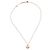 NUOVO COLLANA CHOPARD HAPPY DIAMONDS ICONS 79A611-0001 42CM 3 DIAMANTI D'oro